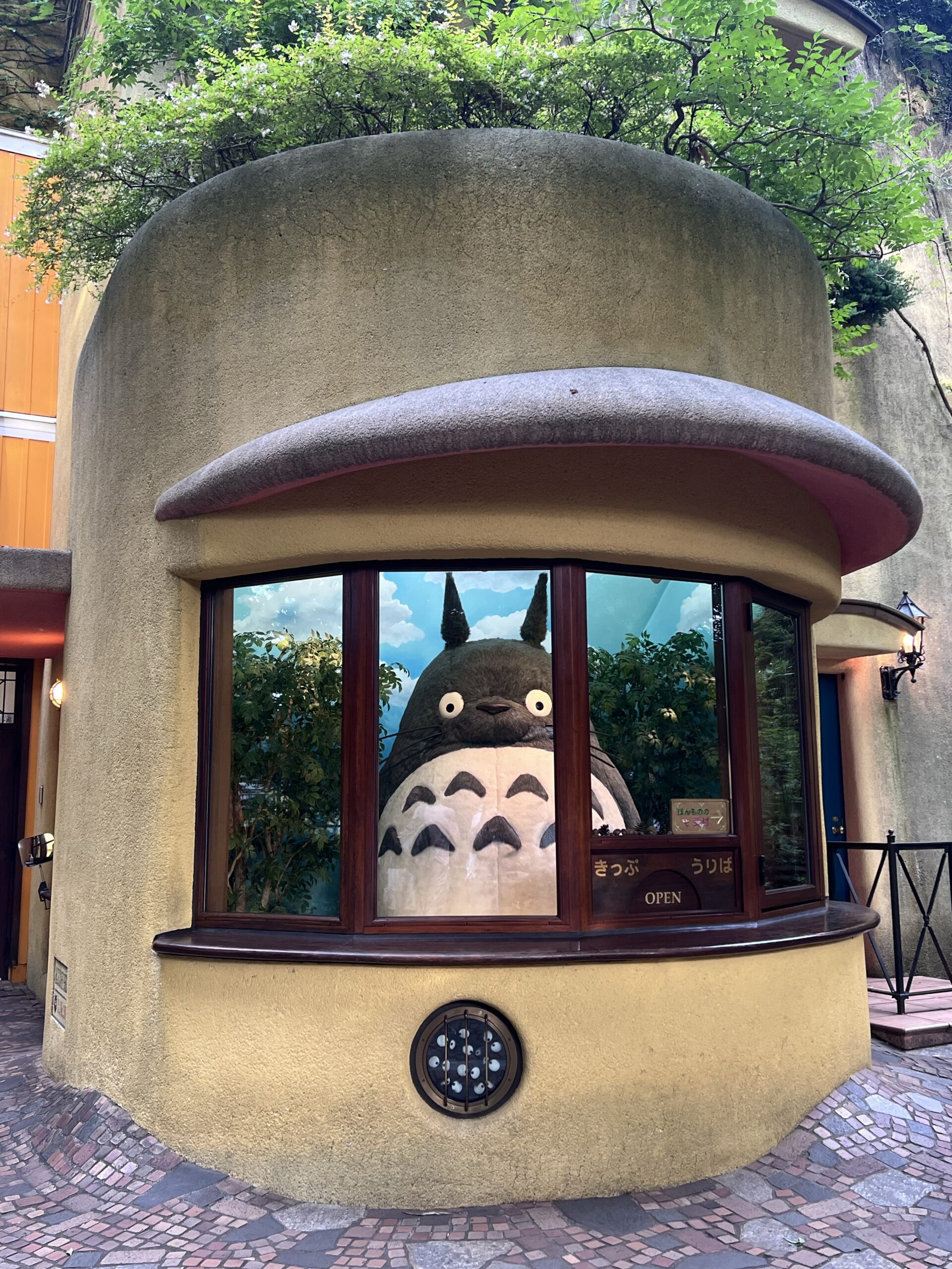 Totoro storefront window