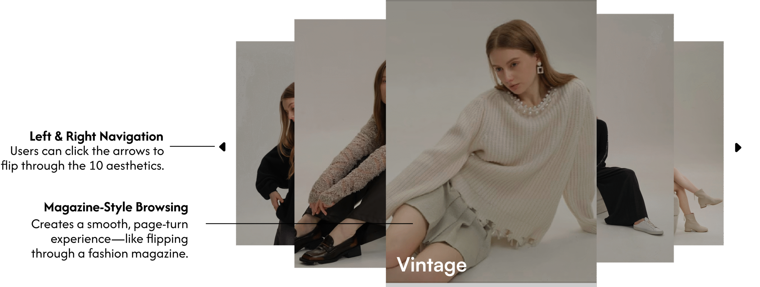 Flip Interaction Mockup